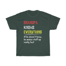 Load image into Gallery viewer, Grandpa Knows Everything TEE
